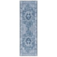 thumbnail image 1 of SAFAVIEH Tucson Donovan Traditional Machine Washable Runner, 2'6" x 8', Green/Grey, 1 of 9
