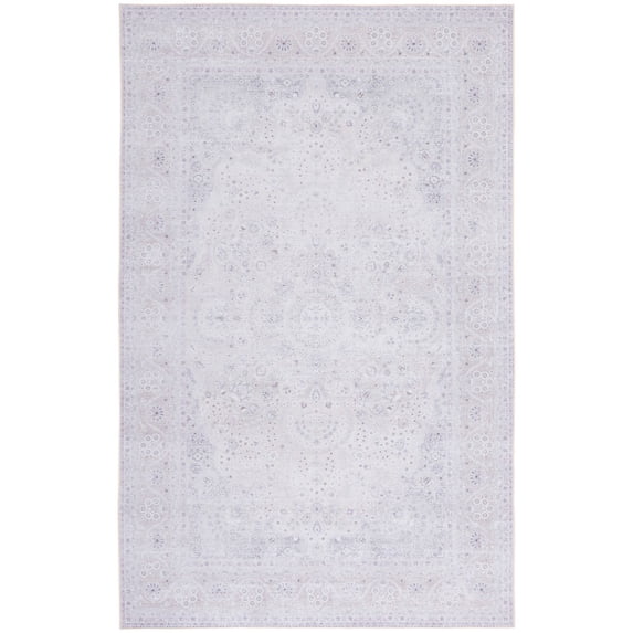 SAFAVIEH Tucson Dusko Traditional Machine Washable Area Rug, 3' x 5', Beige
