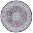 thumbnail image 1 of SAFAVIEH Tucson Frigg Traditional Machine Washable Area Rug, 6' x 6' Round, Rust/Beige, 1 of 8