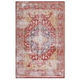 thumbnail image 1 of SAFAVIEH Tucson Herleva Traditional Machine Washable Area Rug, 8' x 10', Rust/Gold, 1 of 9