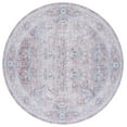 thumbnail image 1 of SAFAVIEH Tucson Hollie Traditional Machine Washable Area Rug, 6' x 6' Round, Rust/Beige, 1 of 9