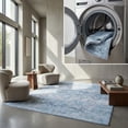 thumbnail image 1 of SAFAVIEH Tucson Hollie Traditional Machine Washable Area Rug, 6' x 9', Purple/Blue, 1 of 15