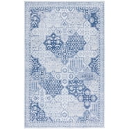 SAFAVIEH Blair Diego Abstract Machine Washable Area Rug, 6'7
