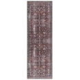 thumbnail image 1 of SAFAVIEH Tucson Julia Traditional Machine Washable Runner, 2'6" x 8', Red/Beige, 1 of 9