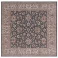 thumbnail image 1 of SAFAVIEH Tucson Leah Traditional Machine Washable Area Rug, 6' x 6' Square, Dark Grey/Beige, 1 of 9