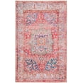 thumbnail image 1 of SAFAVIEH Tucson Merlin Traditional Machine Washable Area Rug, 3' x 5', Rose/Beige, 1 of 8