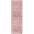 thumbnail image 1 of SAFAVIEH Tucson Merlin Traditional Machine Washable Runner, 2'6" x 8', Rose/Beige, 1 of 8