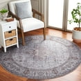 thumbnail image 1 of Safavieh Tucson Nazca Oriental Machine Washable Area Rug, Beige/Light Sage, 6' x 6' Round, 1 of 13
