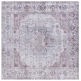 thumbnail image 1 of SAFAVIEH Tucson Nazca Traditional Machine Washable Area Rug, Beige/Light Sage, 6' x 6' Square, 1 of 10