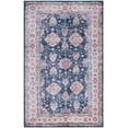 thumbnail image 1 of SAFAVIEH Tucson Paisley Traditional Machine Washable Area Rug, 3' x 5', Navy/Beige, 1 of 9
