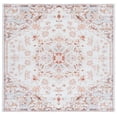 thumbnail image 1 of SAFAVIEH Tucson Rosario Traditional Machine Washable Area Rug, 6'6" x 6'6" Square, Beige/Grey, 1 of 9