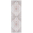 thumbnail image 1 of SAFAVIEH Tucson Rosario Traditional Machine Washable Runner, 2'6" x 6', Beige/Grey, 1 of 9
