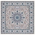 thumbnail image 1 of SAFAVIEH Tucson Stuart Oriental Machine Washable Area Rug, Beige/Green, 8' x 8' Square, 1 of 9
