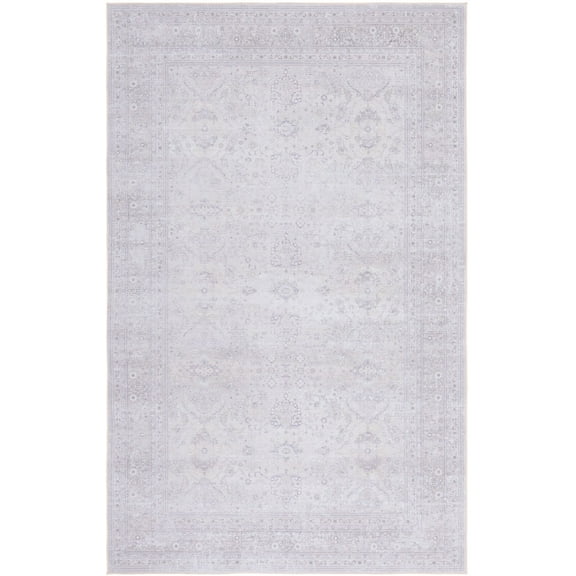 SAFAVIEH Tucson Todor Traditional Machine Washable Area Rug, 4' x 6', Beige