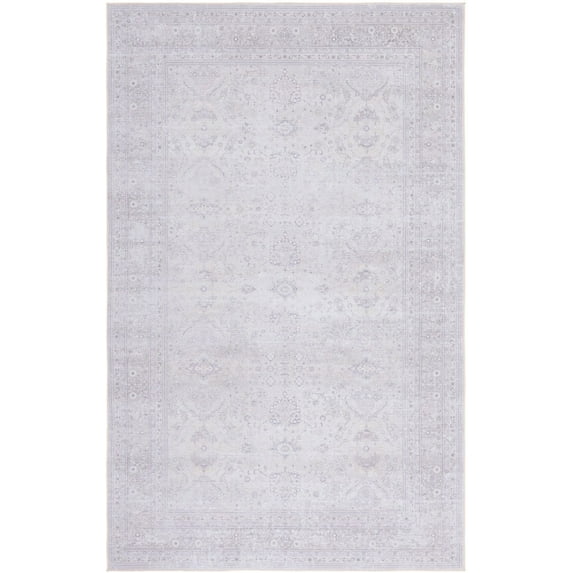 SAFAVIEH Tucson Todor Traditional Machine Washable Area Rug, 5' x 8', Beige