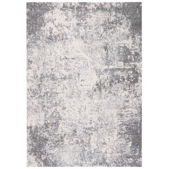 SAFAVIEH Tulum Ainsley Traditional Area Rug, 5'3" x 7'6", Ivory/Grey