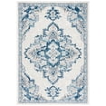 thumbnail image 1 of SAFAVIEH Tulum Apache Abstract Area Rug, 4' x 6', Ivory/Blue, 1 of 8