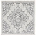 thumbnail image 1 of SAFAVIEH Tulum Apache Abstract Area Rug, 6'7" x 6'7" Square, Ivory/Grey, 1 of 8
