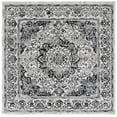 thumbnail image 1 of SAFAVIEH Tulum Braganza Traditional Area Rug, 6'7" x 6'7" Square, Ivory/Black, 1 of 8