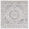 thumbnail image 1 of SAFAVIEH Tulum Braganza Traditional Area Rug, 6'7" x 6'7" Square, Ivory/Grey, 1 of 8