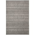 thumbnail image 1 of SAFAVIEH Tulum Britton Moroccan Geometric Runner Rug, Dark Grey/Ivory, 2' x 8', 1 of 4