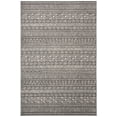 thumbnail image 1 of SAFAVIEH Tulum Britton Oriental Area Rug, Dark Grey/Ivory, 5'3" x 7'6", 1 of 7