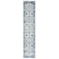 thumbnail image 1 of SAFAVIEH Tulum Chao Traditional Runner, 2' x 9', Ivory/Blue, 1 of 8