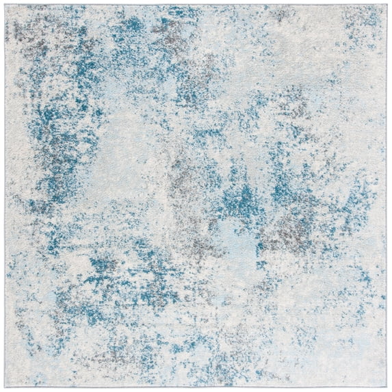 SAFAVIEH Tulum Collection TUL209A Ivory / Blue Rug