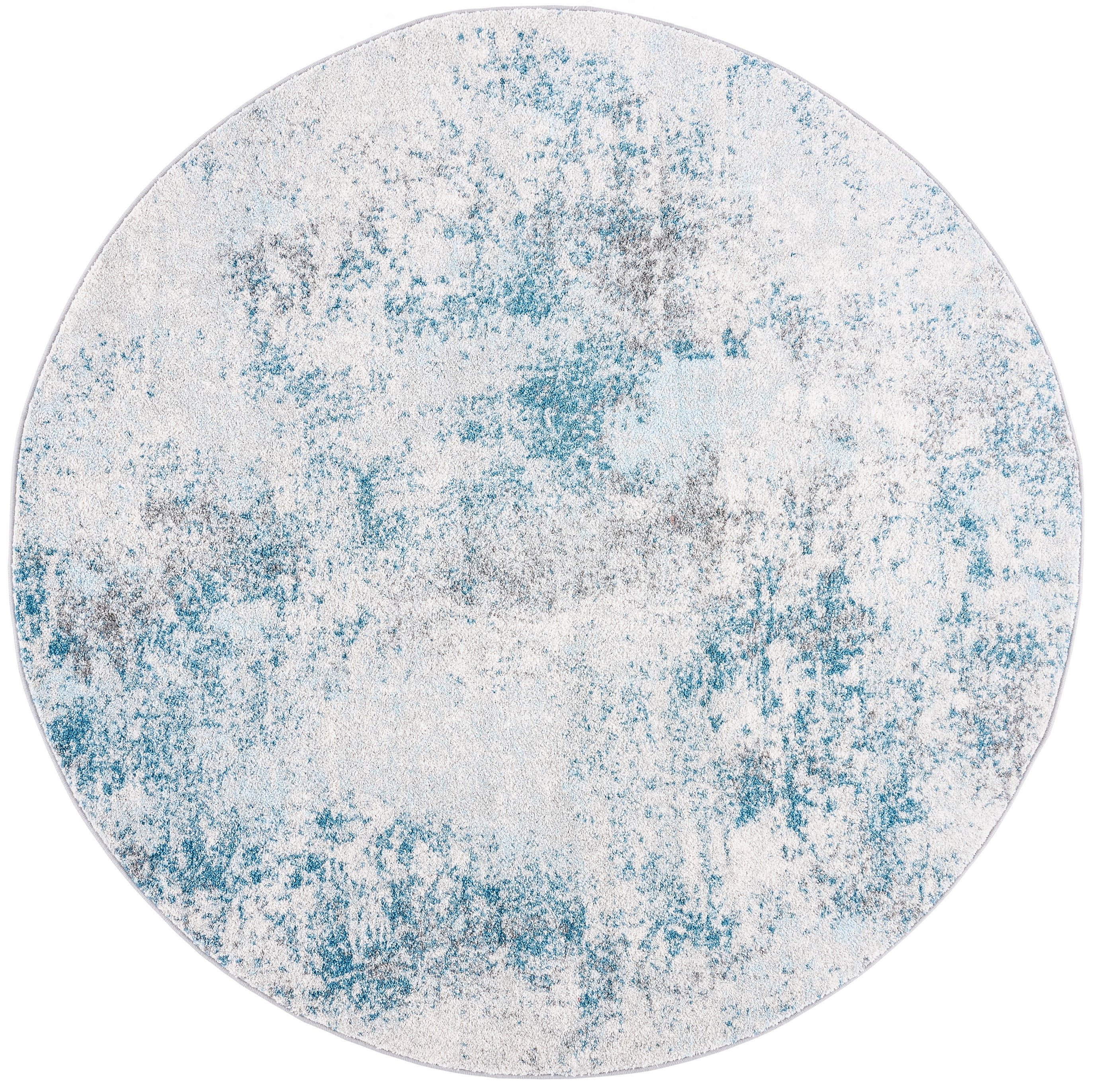 SAFAVIEH Tulum Collection TUL209A Ivory / Blue Rug