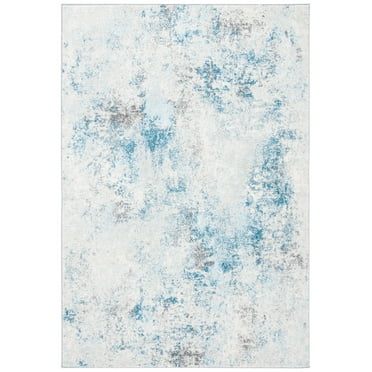 SAFAVIEH Tulum Collection TUL209A Ivory / Blue Rug
