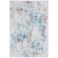 thumbnail image 1 of SAFAVIEH Tulum Collection TUL209M Light Blue / Ivory Rug, 1 of 8