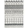 thumbnail image 1 of SAFAVIEH Tulum Coriander Moroccan Geometric Area Rug, 5'3" x 7'6", Ivory/Black, 1 of 8