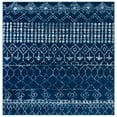 thumbnail image 1 of SAFAVIEH Tulum Coriander Moroccan Geometric Area Rug, 6'7" x 6'7" Square, Ivory/Turquoise, 1 of 8