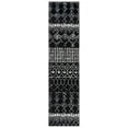 thumbnail image 1 of SAFAVIEH Tulum Coriander Moroccan Geometric Runner, 2' x 8', Black/Ivory, 1 of 8