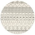 thumbnail image 1 of SAFAVIEH Tulum Coriander Oriental Area Rug, Ivory/Grey, 5' x 5' Round, 1 of 8