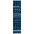 thumbnail image 1 of SAFAVIEH Tulum Coriander Oriental Runner Rug, Navy/Ivory, 2' x 9', 1 of 8