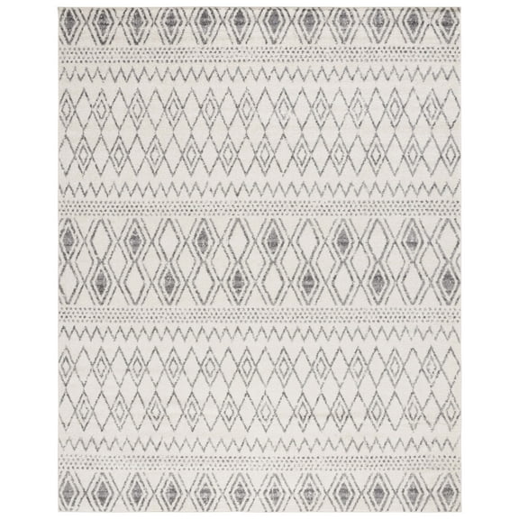SAFAVIEH Tulum Delice Oriental Area Rug, Ivory/Grey, 8' x 10'