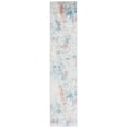 thumbnail image 1 of SAFAVIEH Tulum Fari Abstract Distressed Runner, Light Blue/Ivory, 2' x 13', 1 of 8