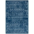 thumbnail image 1 of SAFAVIEH Tulum Flint Distressed Southwestern Area Rug, 3' x 5', Navy/Grey, 1 of 9