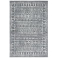 thumbnail image 1 of SAFAVIEH Tulum Flint Distressed Southwestern Area Rug, 6' x 9', Dark Grey/Ivory, 1 of 9