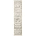 thumbnail image 1 of SAFAVIEH Tulum Flint Distressed Southwestern Runner Rug, Ivory/Grey, 2' x 7', 1 of 6