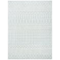 thumbnail image 1 of SAFAVIEH Tulum Glen Moroccan Geometric Area Rug, 8' x 10', Light Grey/Ivory, 1 of 8