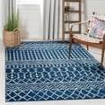 thumbnail image 1 of SAFAVIEH Tulum Glen Moroccan Geometric Area Rug, Navy/Ivory, 8' x 10', 1 of 9