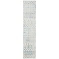 thumbnail image 1 of SAFAVIEH Tulum Glen Moroccan Geometric Runner, 2' x 7', Ivory/Turquoise, 1 of 7