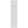 thumbnail image 1 of SAFAVIEH Tulum Glen Moroccan Geometric Runner, 2' x 9', Light Grey/Ivory, 1 of 8