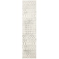 thumbnail image 1 of SAFAVIEH Tulum Glen Moroccan Geometric Runner Rug, Ivory/Grey, 2' x 21', 1 of 8
