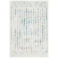 thumbnail image 1 of SAFAVIEH Tulum Goddard Moroccan Geometric Area Rug, 3' x 5', Ivory/Turquoise, 1 of 7