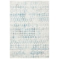 thumbnail image 1 of SAFAVIEH Tulum Herbert Distressed Southwestern Area Rug, 5'3" x 7'6", Ivory/Turquoise, 1 of 7