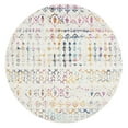 thumbnail image 1 of SAFAVIEH Tulum Herbert Distressed Southwestern Area Rug, 6'7" x 6'7" Round, Ivory/Gold, 1 of 8