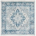 thumbnail image 1 of SAFAVIEH Tulum Izabelle Traditional Area Rug, 6'7" x 6'7" Square, Ivory/Blue, 1 of 8